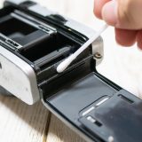 モルト跡を無水エタノールで落とす