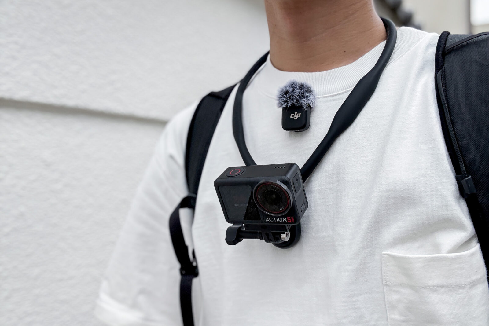 DJI Mic Mini 装着